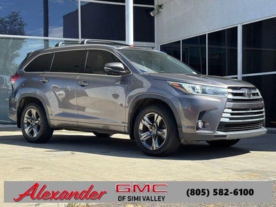 2017 Toyota Highlander Limited Platinum