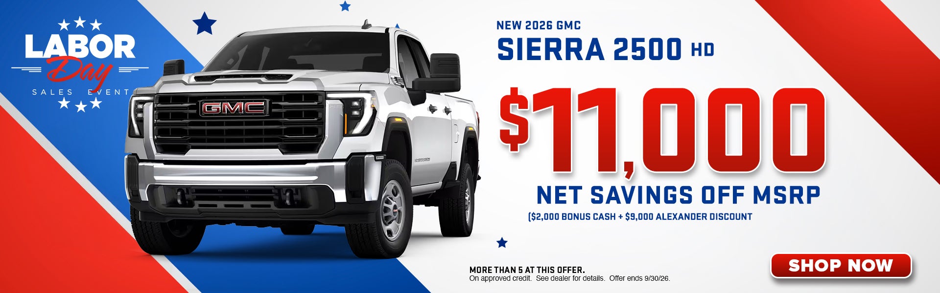 New 2026 GMC Sierra 2500