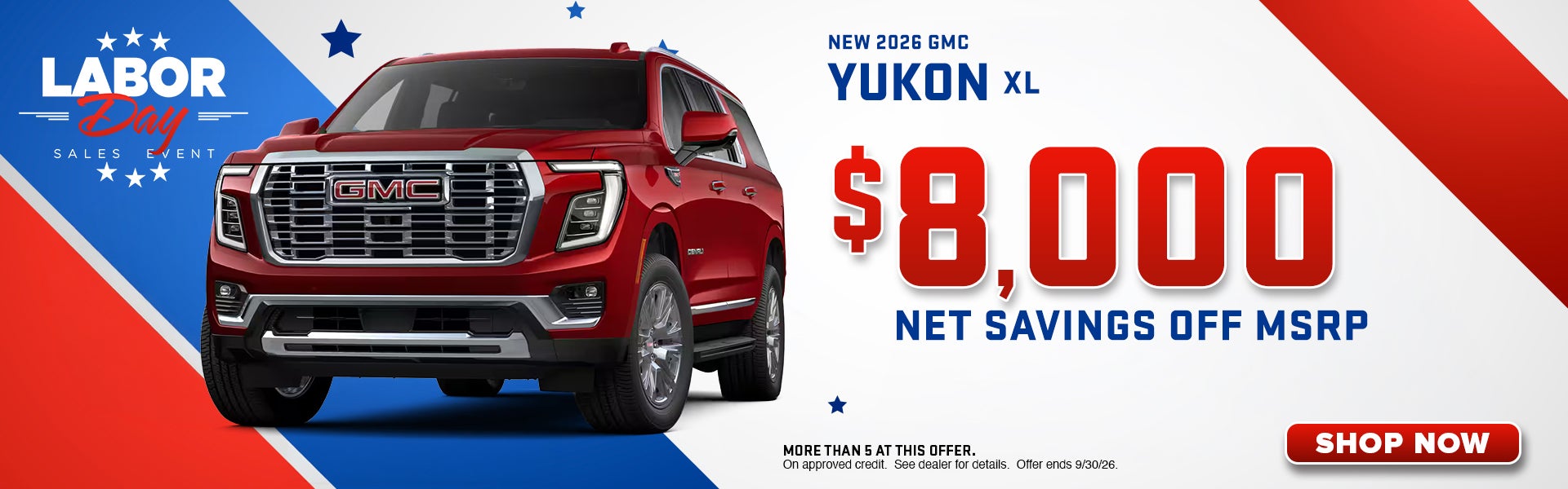 New 2026 GMC Yukon XL