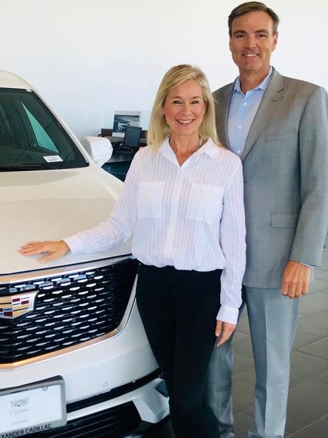 Robert and Angie Alexander at Alexander GMC of Simi Valley in Simi Valley CA