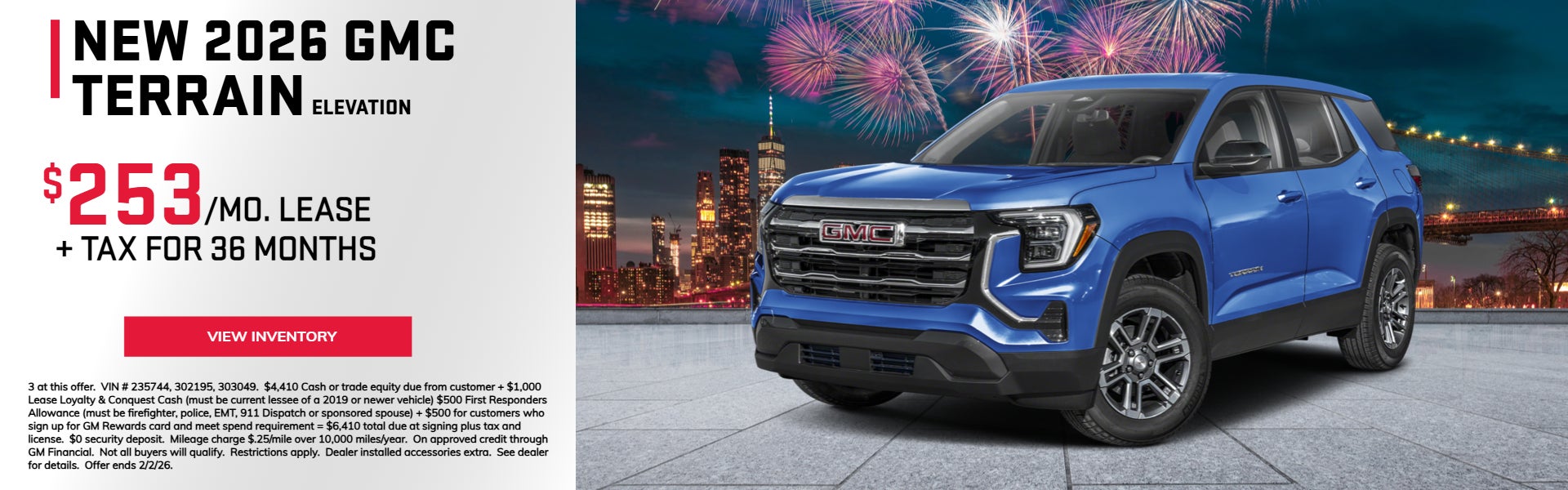 2026 GMC Terrain Special