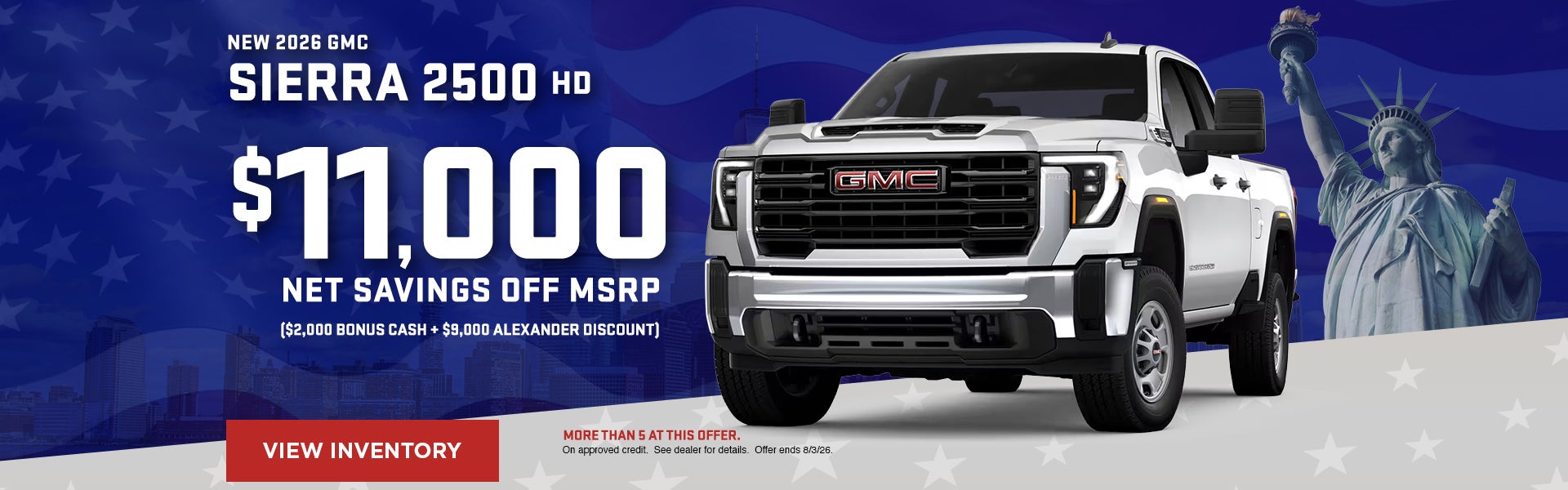 New 2026 GMC Sierra 2500