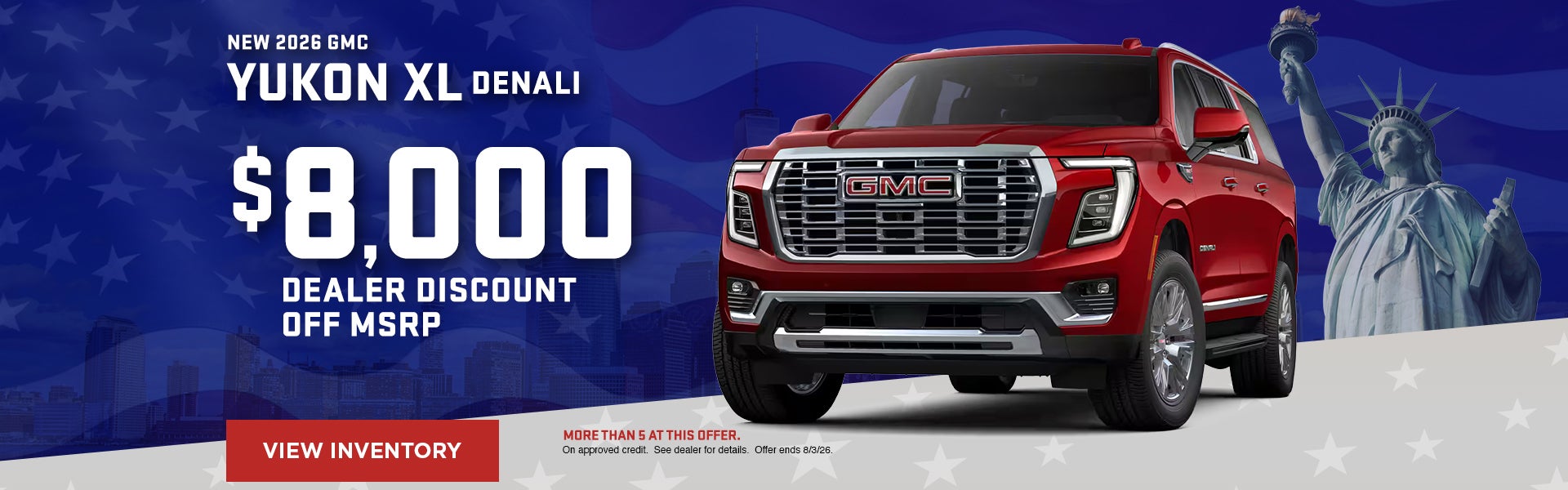 New 2026 GMC Yukon XL